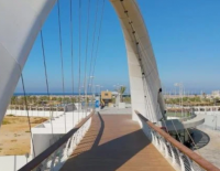 Из-за бюрократических проволочек открытие моста моста, соединяющего проспект Моше Даяна и район Марина в Ашдоде, перенесено на неопределенный срок