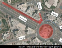 В Ашдоде стартуют работы на площади Илана Рамона: что изменится для водителей с 4 января 2026 года