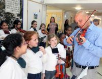 Мэр посетил школу "Ротем"