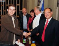 Награждение стипендиями студентов, проживающих в Ашкелоне