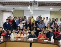 Заместители мэра принимают гостей