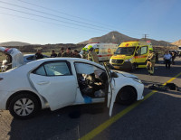 ДТП на шоссе 90: тяжело ранен 76-летний израильтянин, палестинка тоже в больнице