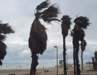 Эта неделя в Израиле будет прохладной, с дождями и грозами