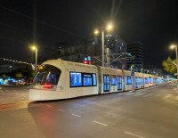 Из-за сбоя в системе энергоснабжения метротрамвай в Гуш-Дане не работает