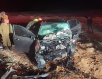 Ночное ДТП на 40-м шоссе: трое пострадавших в тяжелом состоянии