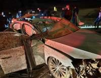 В результате ДТП на 40-м шоссе один погибший и трое серьезно травмированы