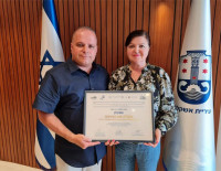 Ашкелон удостоен премии "За отличие в поддержке репатриации"