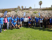 "Дипломатическая" уборка ашкелонских пляжей