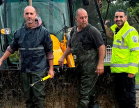 Город Ашкелон встретил грозу достойно