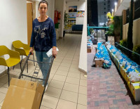 Кимха де Писха в Ашкелоне: помощь тысячам семей в праздники