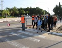 Мероприятия муниципалитета по предотвращению  пробок на дорогах Ашкелона в часы пик