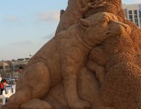 Праздник песчаной скульптуры в Ашкелоне