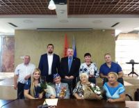 Российский посол поздравил ашкелонца-ветерана