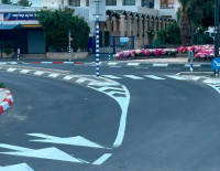 Обновление дорожной разметки в Ашкелоне