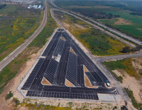Первая парковка для большегрузных автомобилей в Ашкелоне