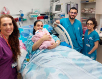 Первый ребенок 2026 года в медицинском центре Барзилай!