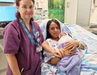 Первый ребенок 5783 года в Ашкелоне