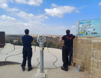 Пожарно-спасательные отряды региональной станции Ашкелон принимают коллег из США