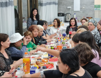 Праздничный хэппенинг в кавказской общине