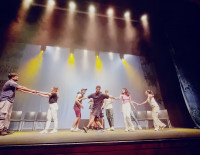 Ашкелонцам показали спектакль Ашкелонского театра «Приказ о призыве» в театре Хани Элимелех