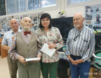 В Ашкелоне отметили 95-летие воина и поэта