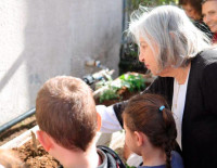 Совместная посадка деревьев в Ашкелоне
