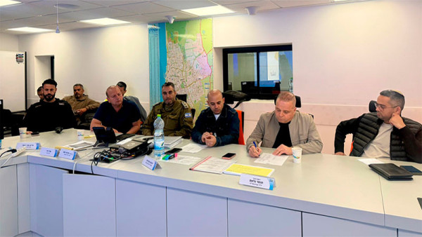 Субботнее совещание руководства города Ашкелон