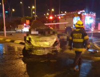 Тройное ДТП возле поселка Эрез и другие происшествия в Лахишском районе за 26 января