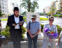 Церемония памяти евреев - жертв сталинизма