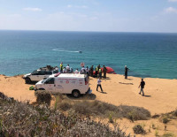 Утреннее происшествие на пляже Ницаним - утонул мужчина