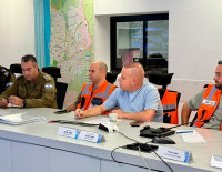 В Штабе безопасности Ашкелона сегодня, 5 марта