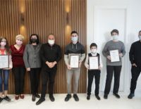 Грамоты юным воспитанникам музыкальной школы "Модус"