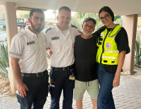 Амир потерял сознание на улице и был спасен благодаря сердечно-легочной реанимации и дефибриллятору