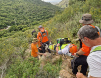 В Кармеле спасли туристку с переломом ноги