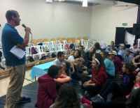 Школьники из Балтимора в Ашкелоне