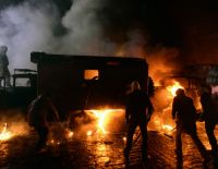 Украина в огне. Янукович обратился к народу