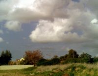 На Израиль обрушилась пыльная буря