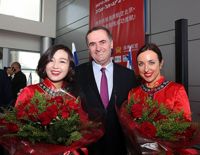 Первый рейс китайской авиакомпании Hainan Airlines приземлился в Израиле