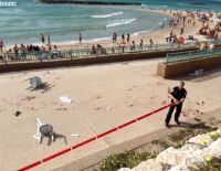 На пляже "Бар-Кохба" два человека получили ножевые ранения