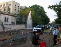 Прямое попадание ракеты: есть пострадавшие (видео)