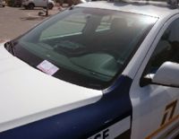 Штраф за парковку... полицейским