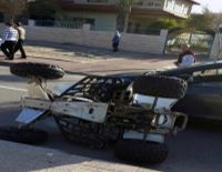 Трактороны арестованы на дороге