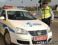 В Израиле задерживают нетрезвых водителей