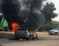 В пожаре пострадали 9 человек (видео)