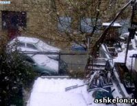 Снегопад в Иерусалиме