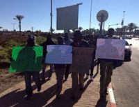 Сотрудники иммиграционной службы проведут аресты африканских демонстрантов