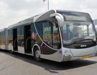 Введена в эксплуатацию наземная версия "Красной линии" будущего метротрамвая в Гуш-Дане