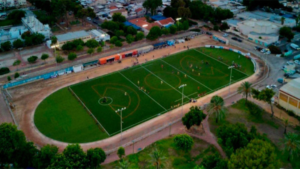 Ашкелон на национальной карте лакросса