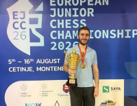 Израильтянин стал победителем юношеского чемпионата Европы по шахматам