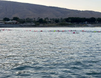 На Кинерете прошёл 70-й традиционный заплыв 